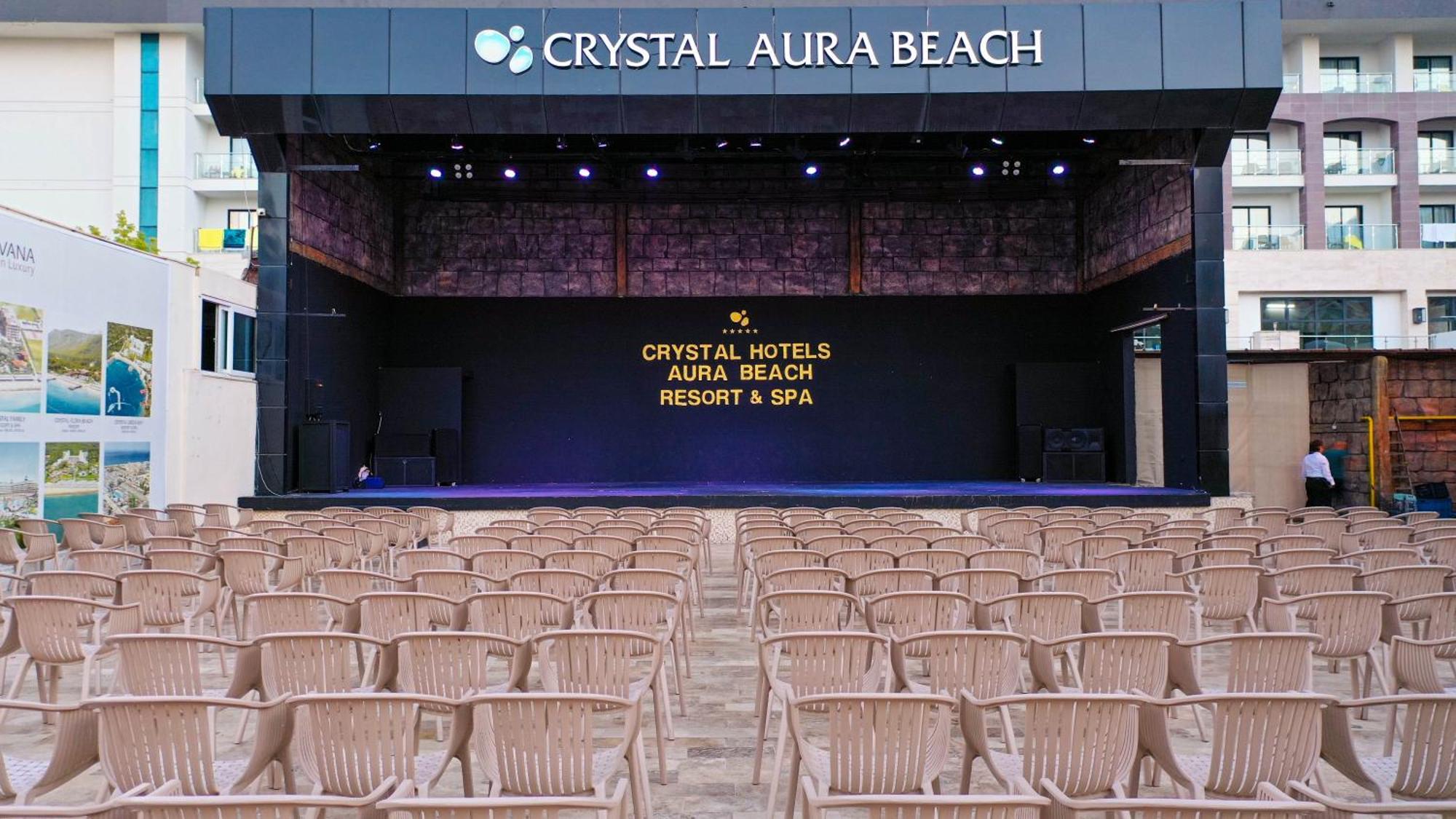 Crystal Aura Beach Resort&Spa Kemer Exterior foto